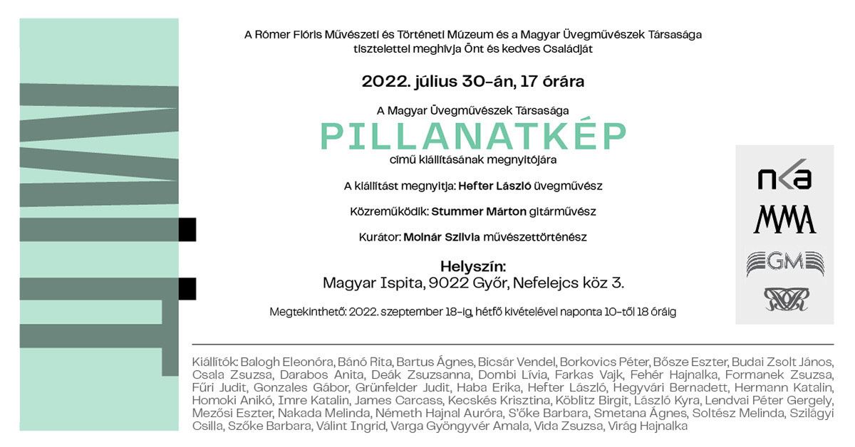 PILLANATKÉP, KIÁLLÍTÁS